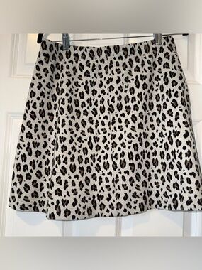 NWOT Loft Knit Cheetah/Leopard Skirt